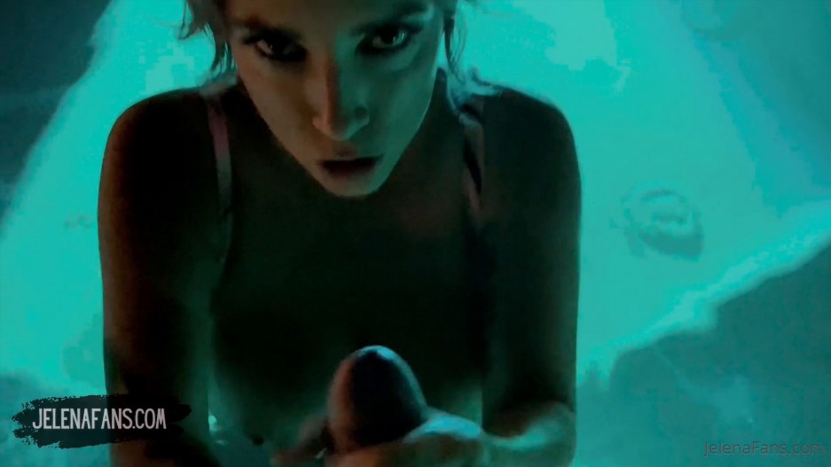 Jelena Jensen – BG BJ in the Pool at Night